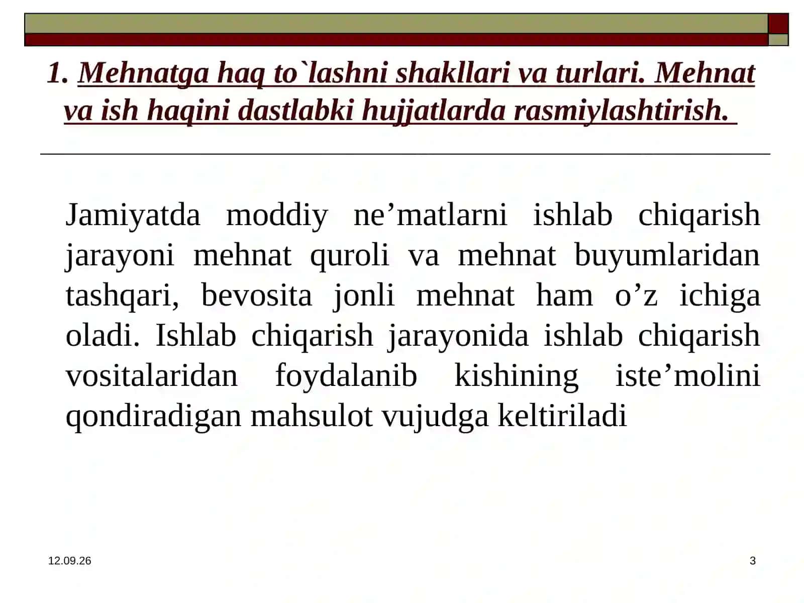 Mehnat haqi bo’yicha hisob-kitoblarning hisobi 3