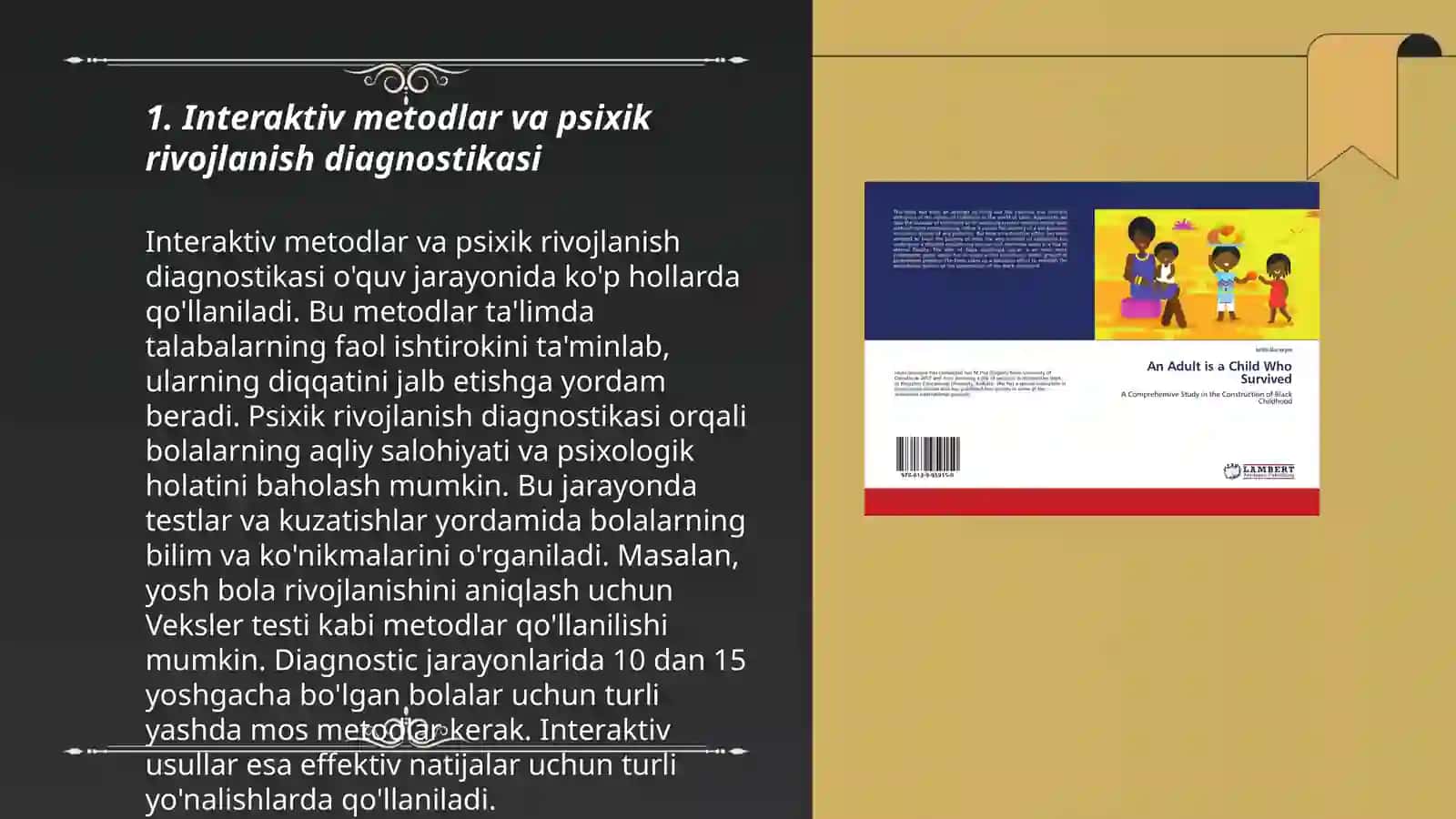 Interaktiv metodlar va psixik rivojlanish diagnostikasi 3
