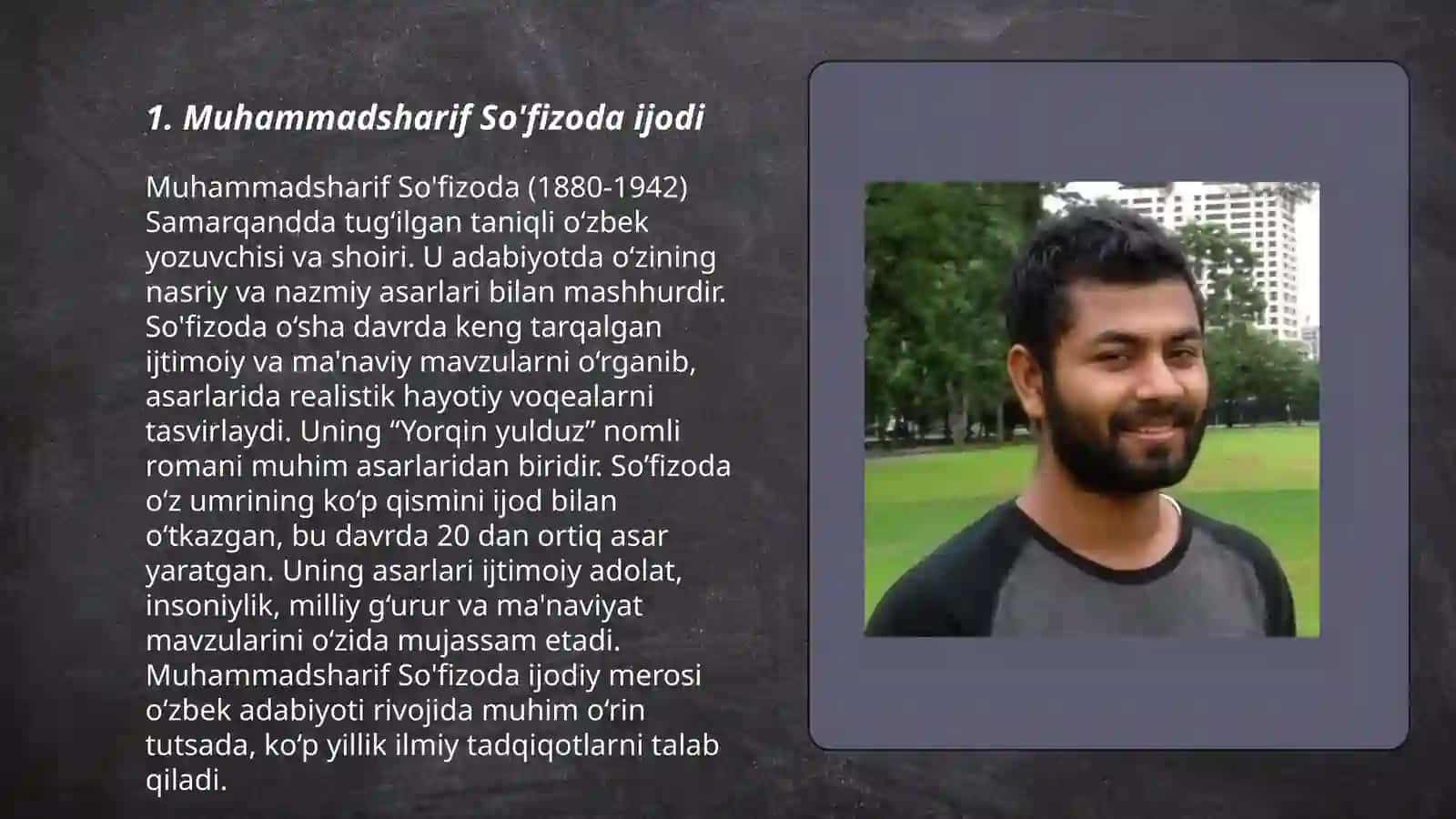 Muhammadsharif So'fizoda 3