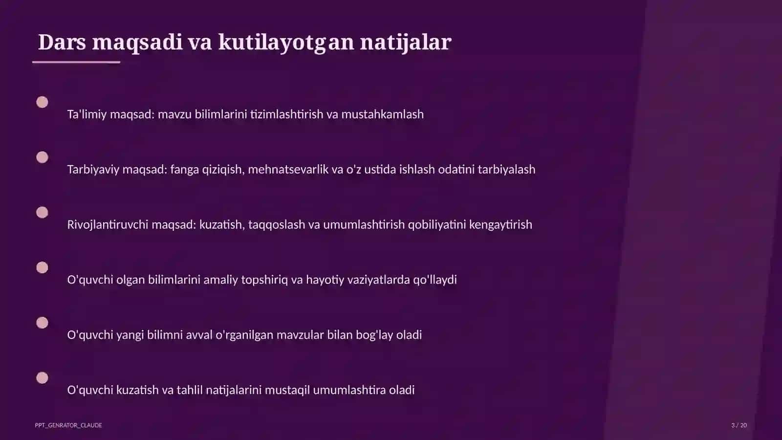 Ko'pburchaklar va parallelogramm (8-sinf) 3