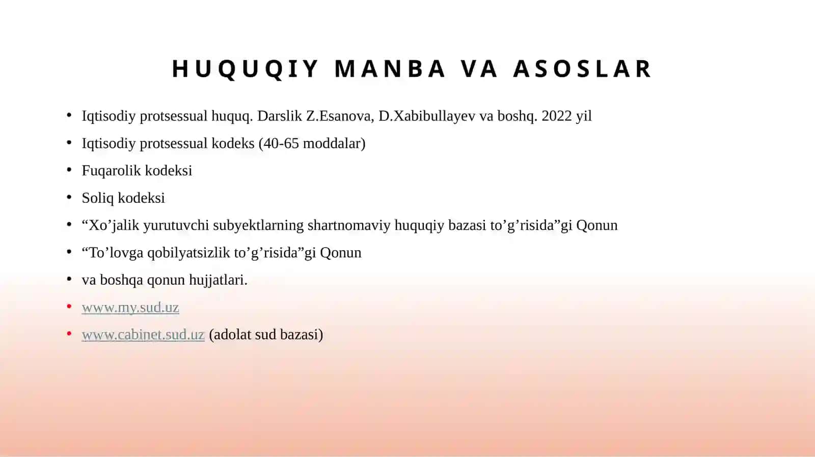 Iqtisodiy sud ishlarini yuritish ishtirokchilari 3
