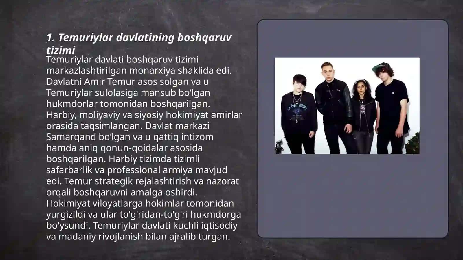 Temuriylar davrida ichki siyosat 3