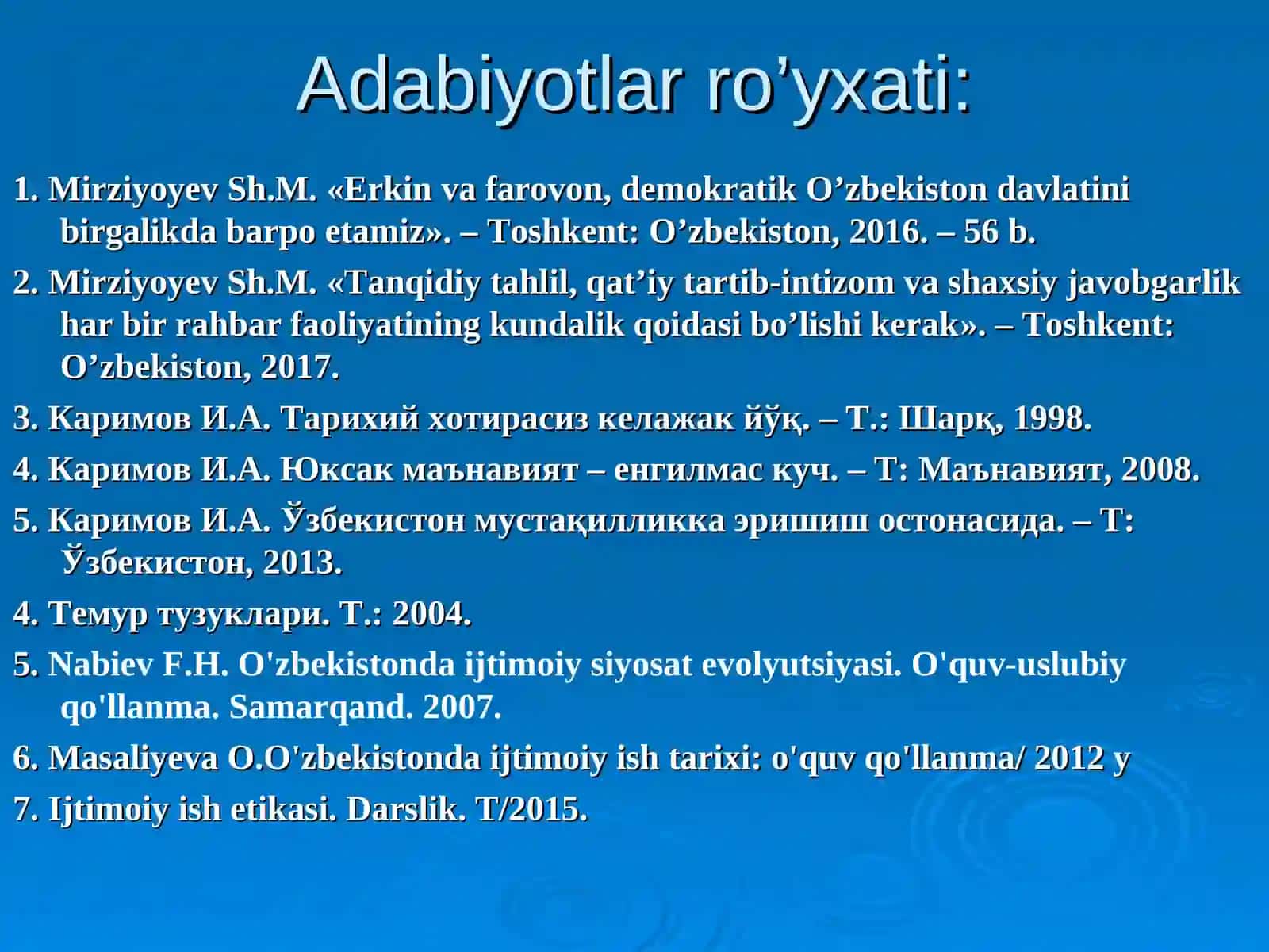 O`ZBEKISTONDA IJTIMOIY ISHNING TARIXIY RIVOJLANISH BOSQICHLARI 3