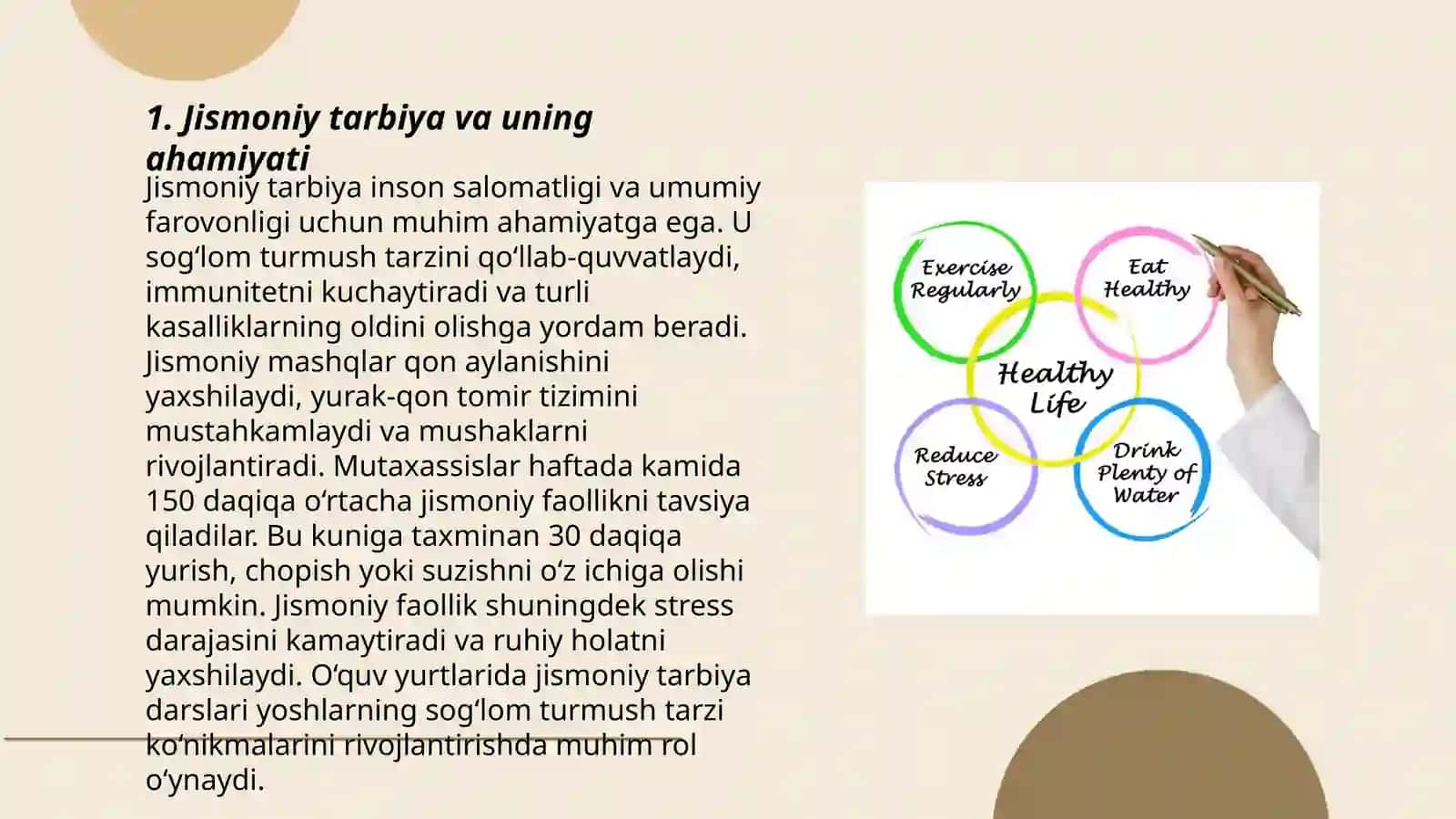 Sport-sog’lom turmush tarzi 3