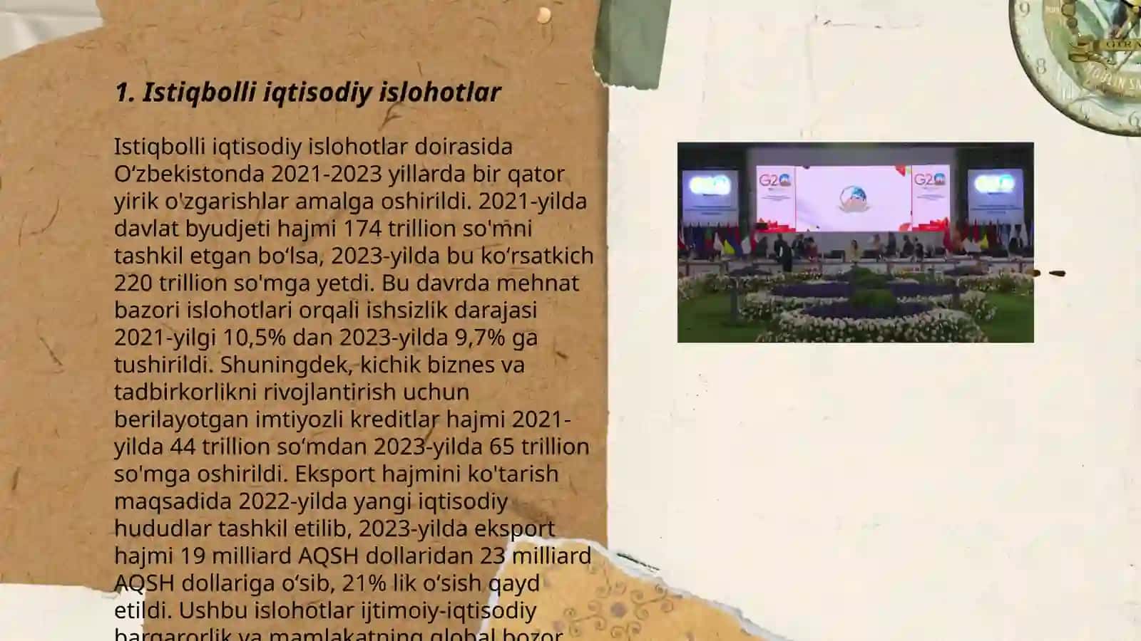 Istiqbolli iqtisodiy islohotlar 3