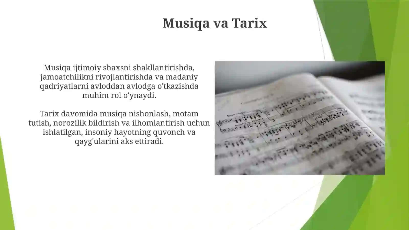 Musiqa va Tarix 3
