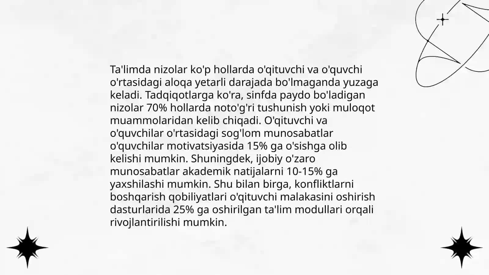 Pedogogika nizolar va ziddiyatlar 3