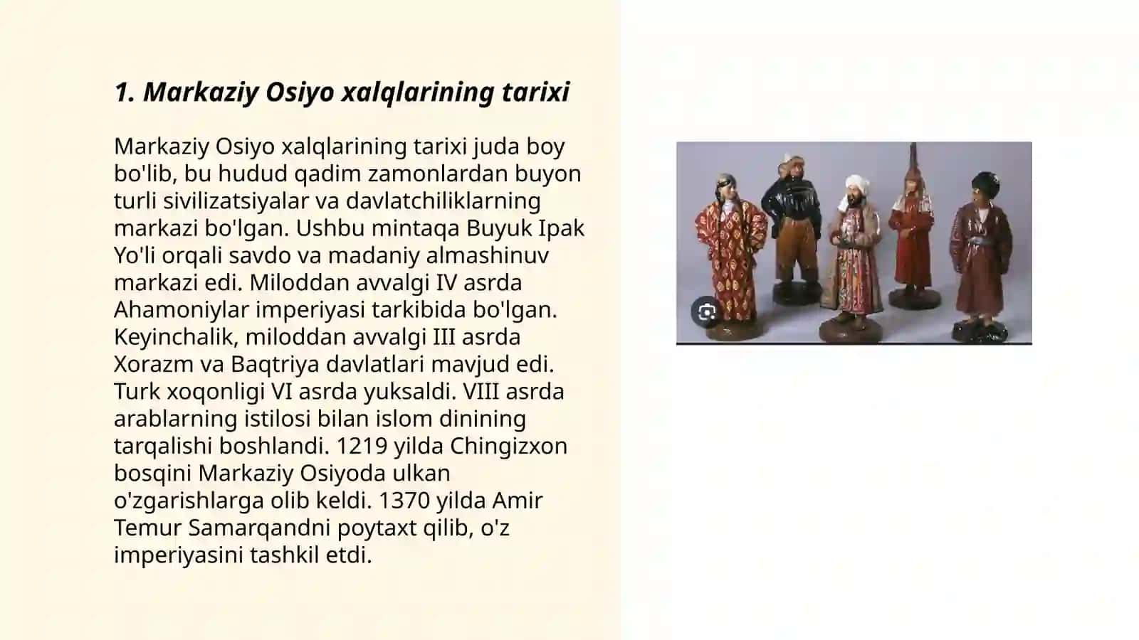 Markaziy Osiyo xalqlarining tarixi 3