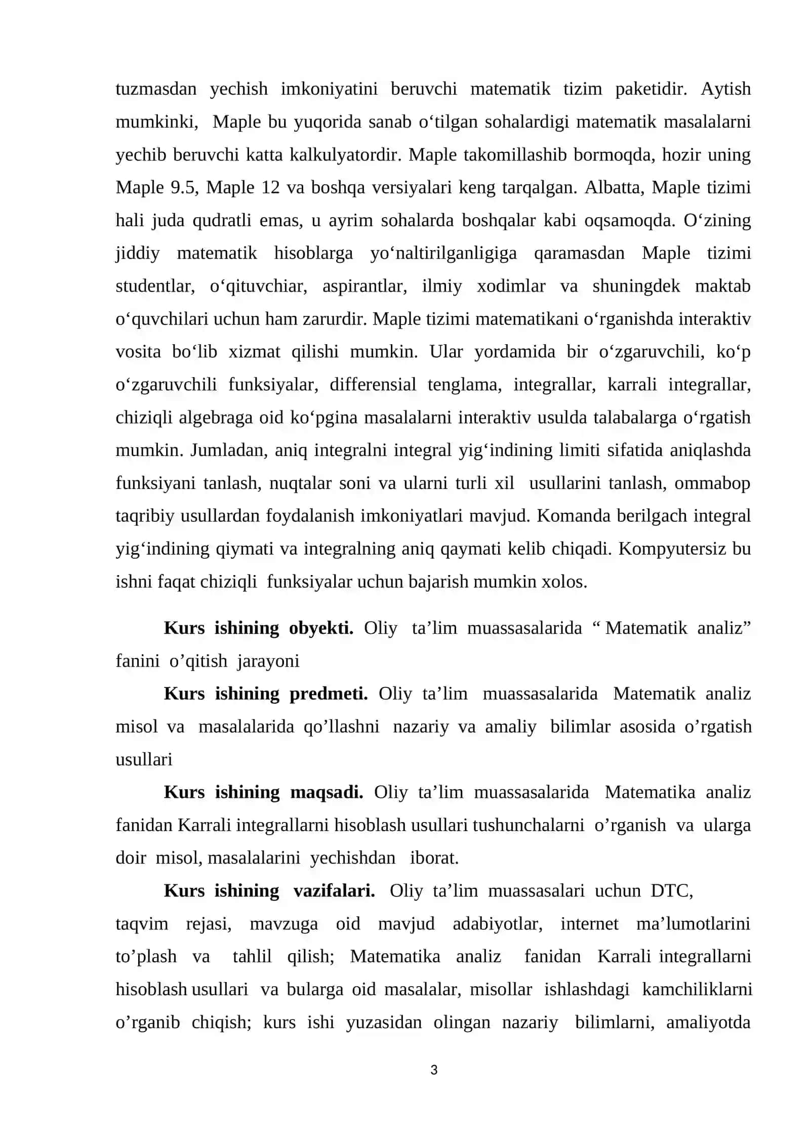 Karrali integrallari hisoblash 3