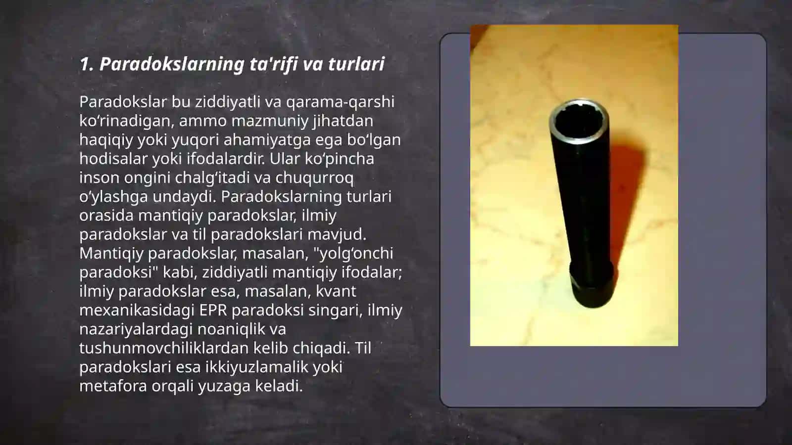 Paradokslar va Sofizmlar 3