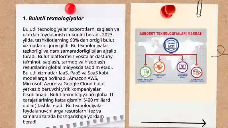 Zamonaviy axborot -komunikatsion texnologiyalar tasnifini tuzish 3