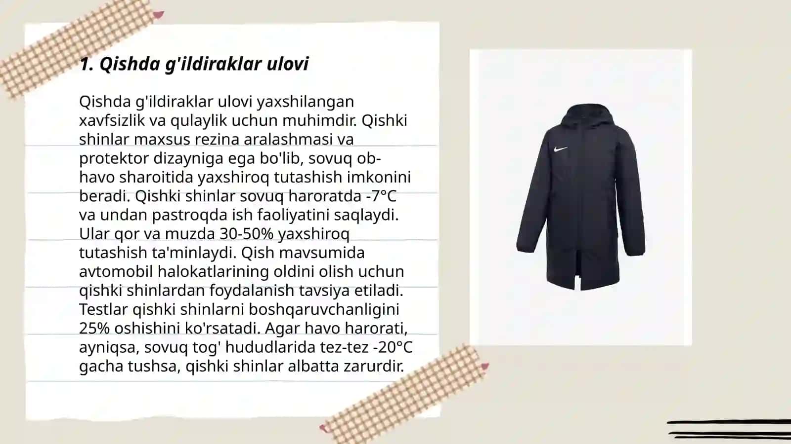 Qish davridagi avtomobillar harakat sharoiti 3