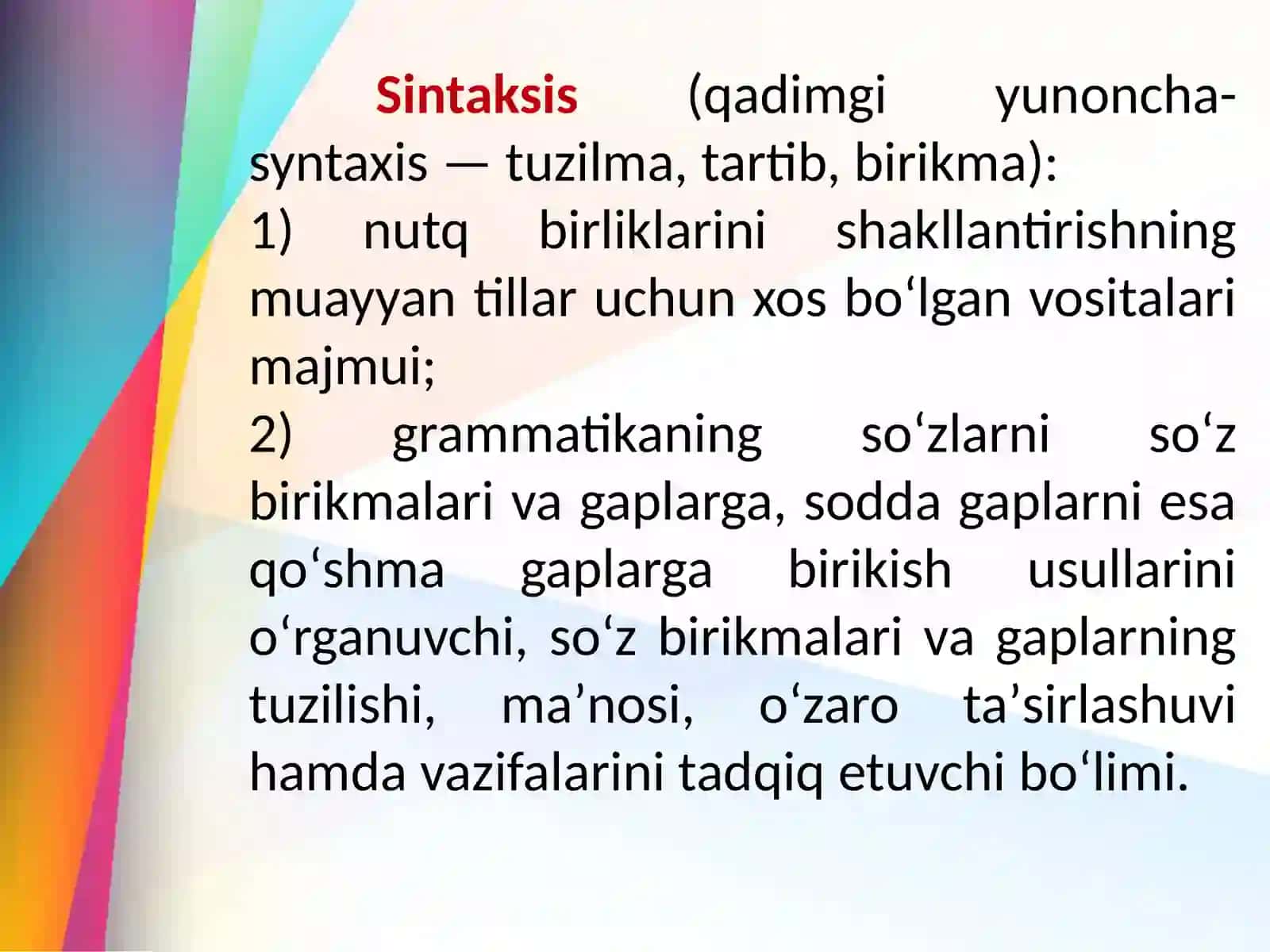 Sintaksis 3