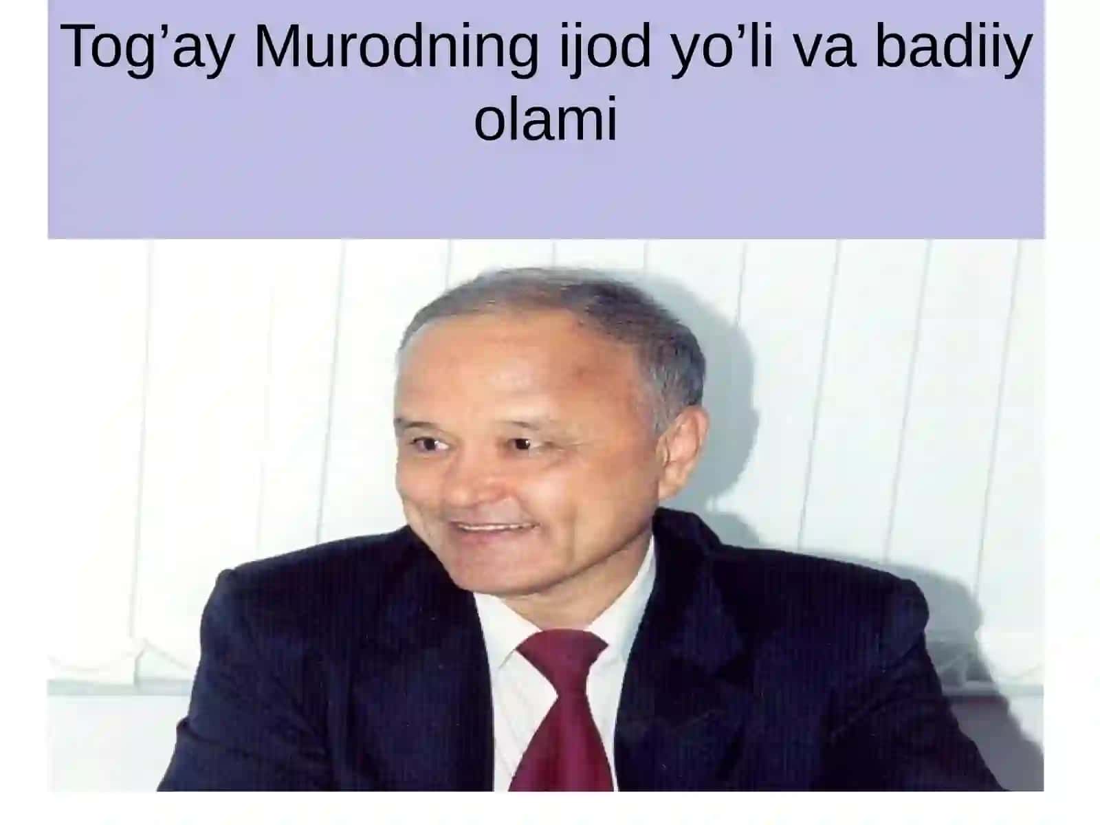 Tog’ay Murodqissalari 3