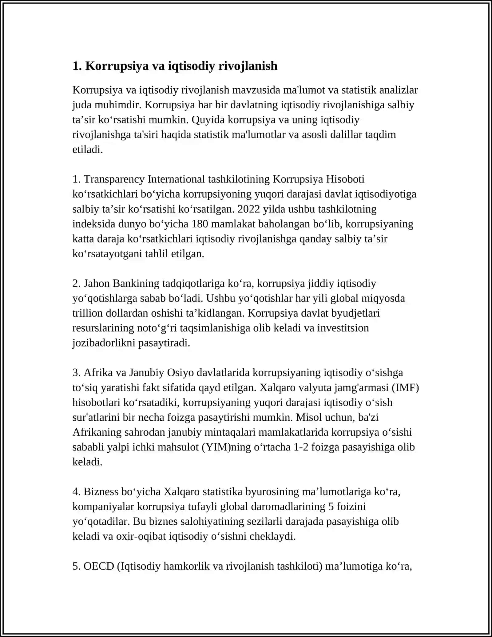 GLOBAL KORRUPSIYA IJTIMOIY-MADANIY INQIROZNING OQIBATLARI 3