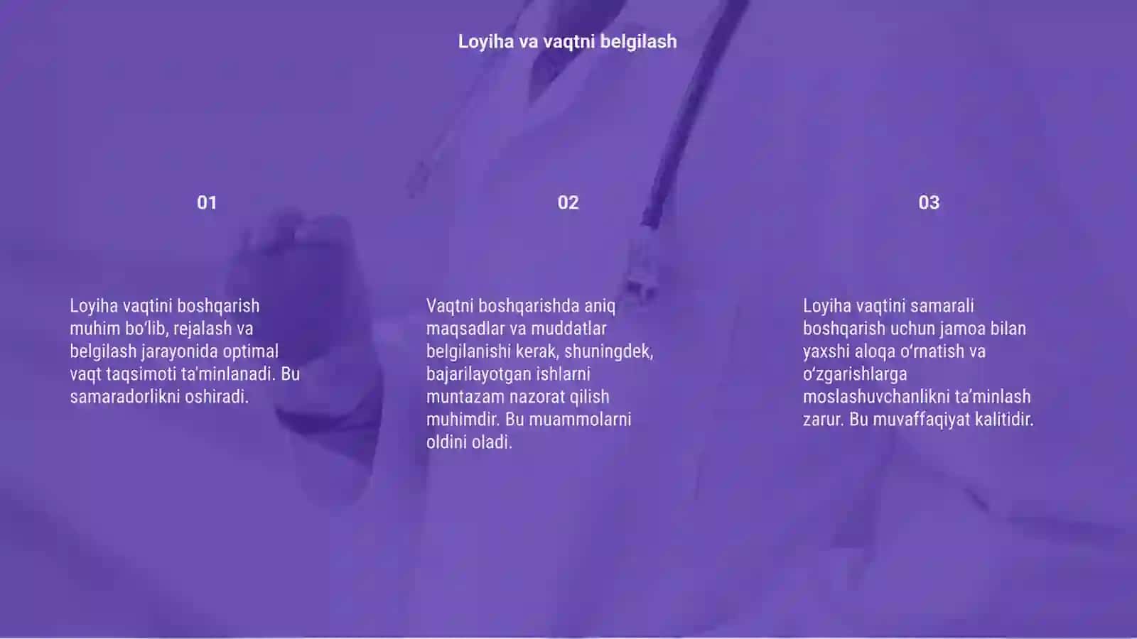 Loyiha vaqtini boshqarish 3