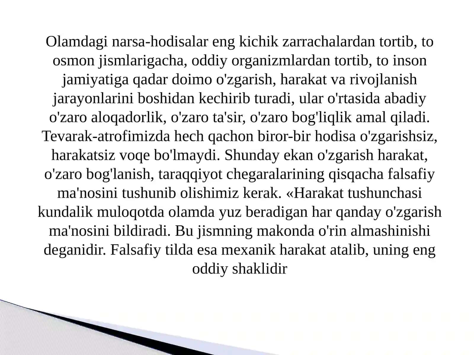 Rivojlanish falsafasi falsafa 3