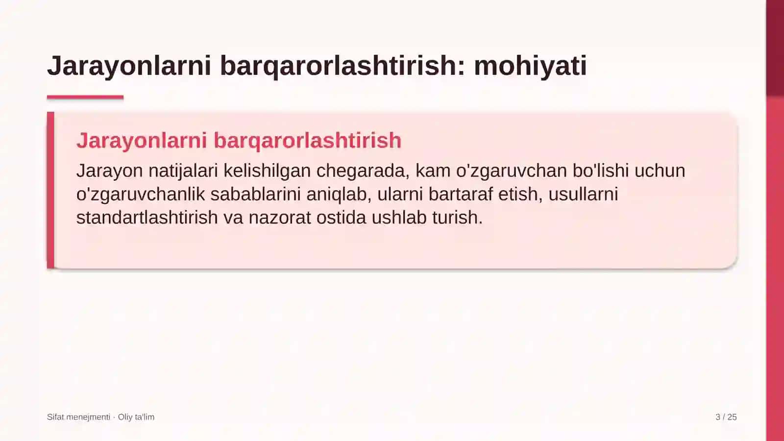 tabiat yodgorliklarida ishlab chiqarish jarayonlarini barqarorlashtirish 6206 3