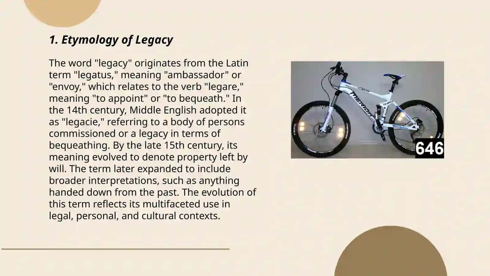 Legacy words with more than one affix 3