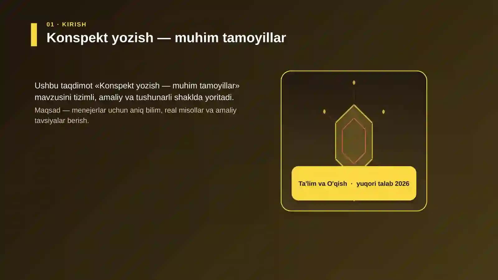 Konspekt yozish — muhim tamoyillar 3