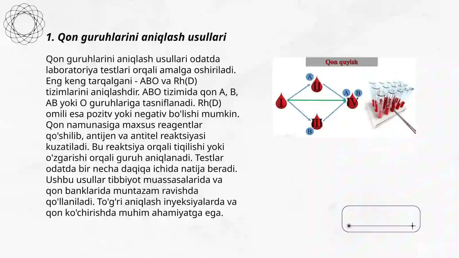 Qon guruhlarini aniqlash usullari 3