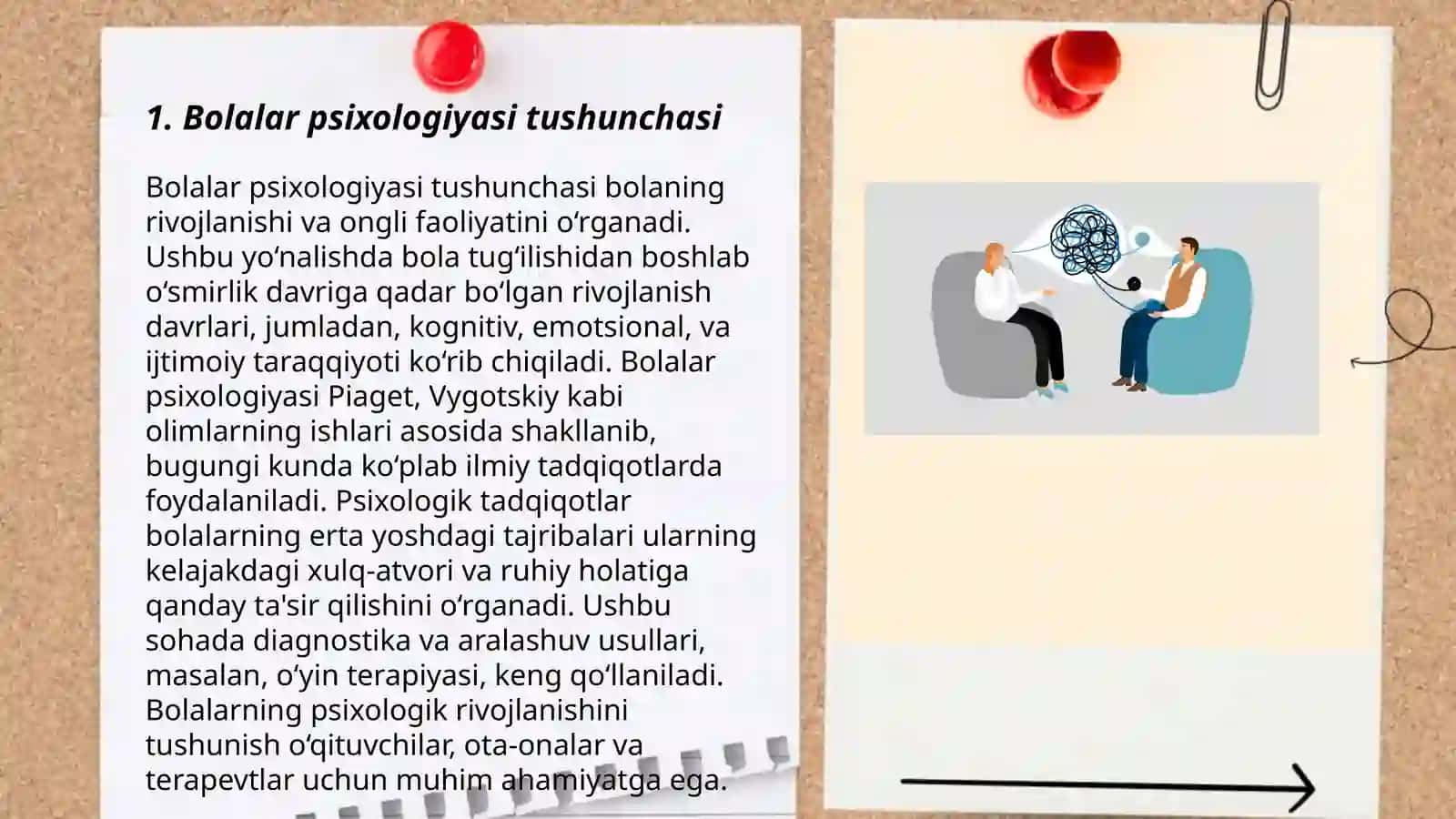 Bolalar psixologiyasi fanining taqdimot metodlari 3