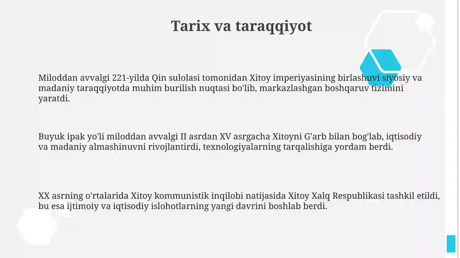 Xitoy 3