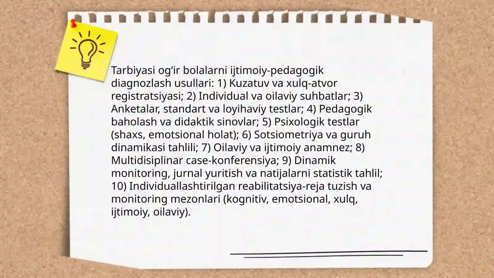 Tarbiyasi ogʻir bolalar bilan ishlashning ijtimoiy pedagogik texnologiyalari 3