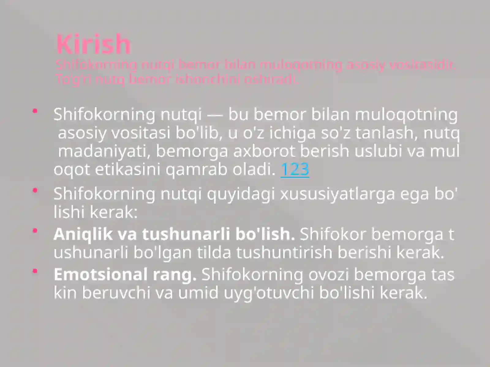 Shifokorning nutq madaniyati 3