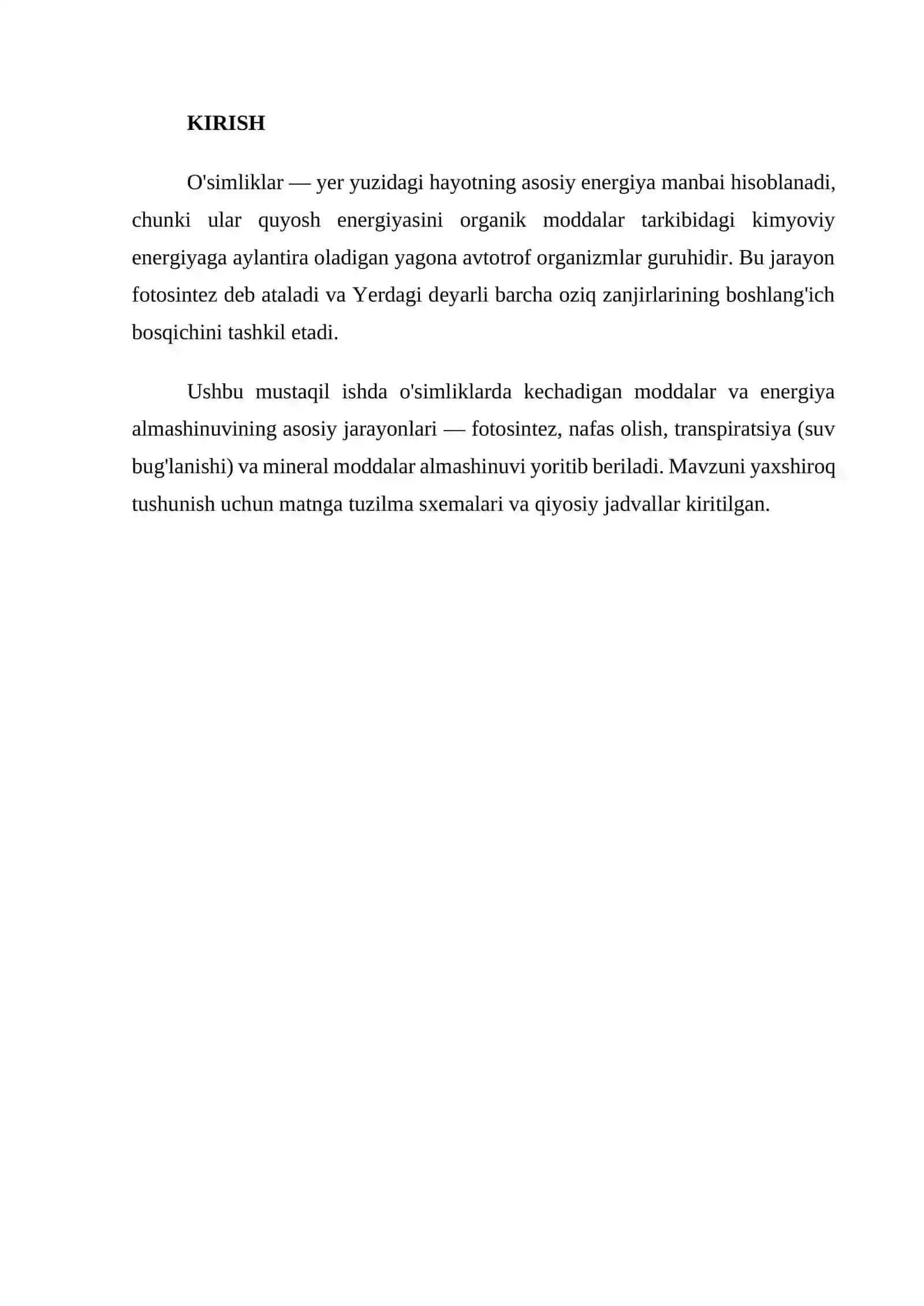 O'simliklarda modda va energiya almashinuvi 3
