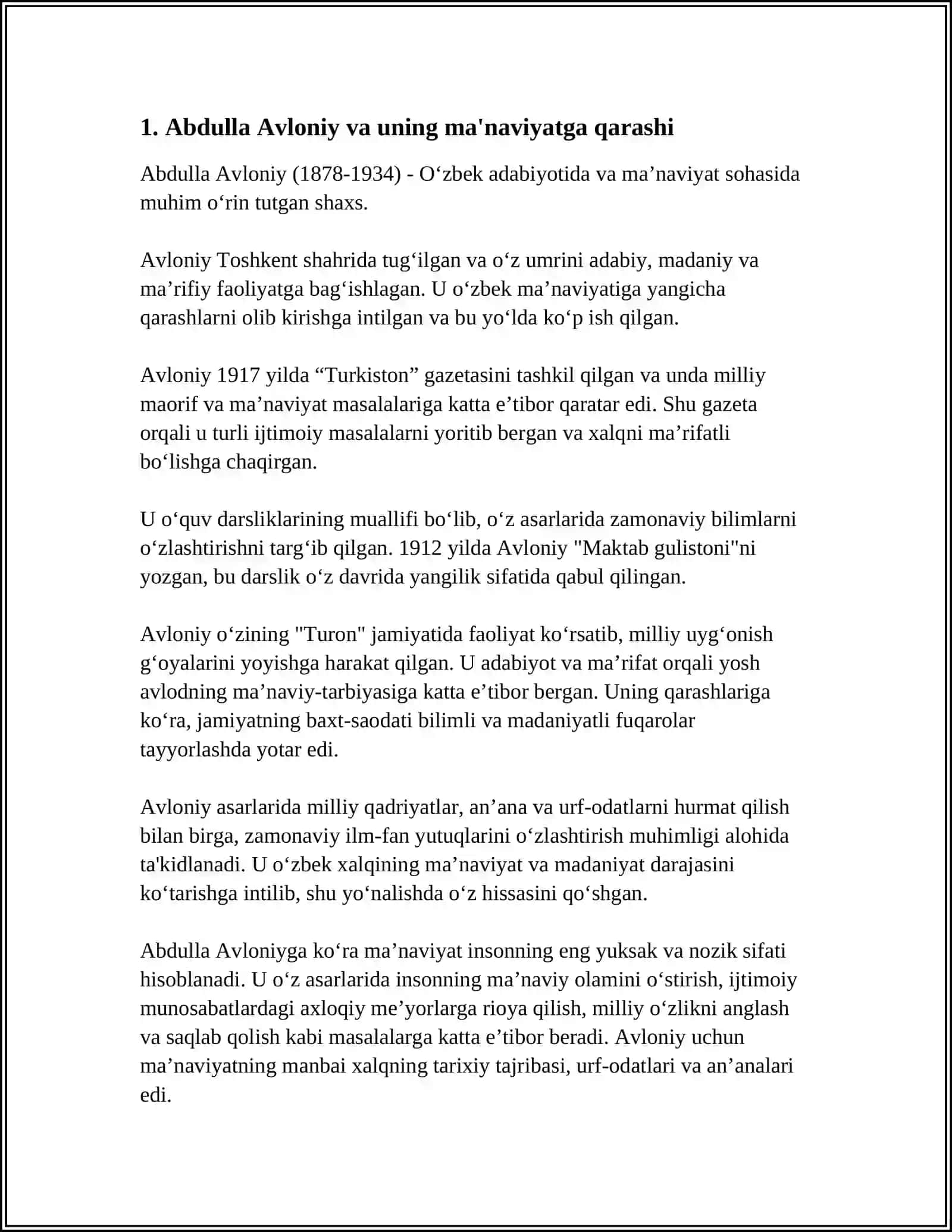 ABDULLA AVLONIYNING KOMIL INSON HAQIDAGI QARASHLARI 3