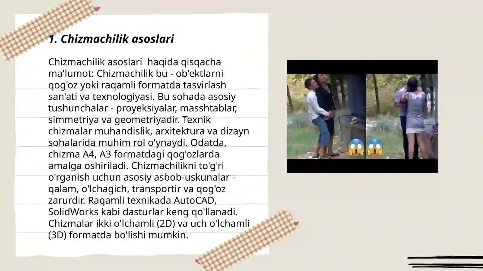 Chizmachilik asoslari 3