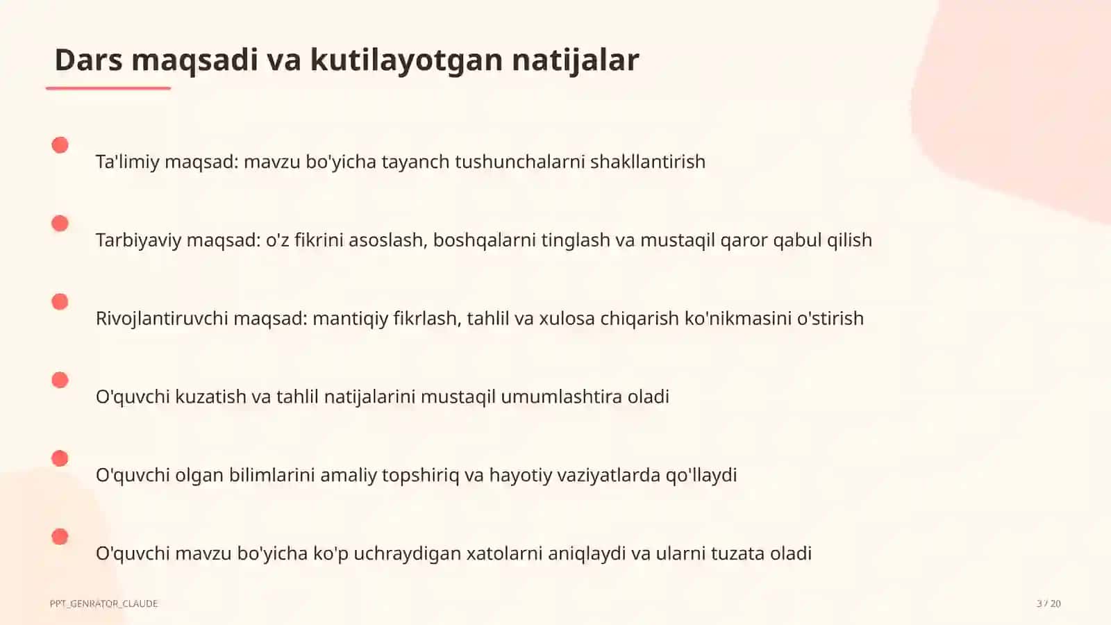 Genetika asoslari: Mendel qonunlari (9-sinf) 3