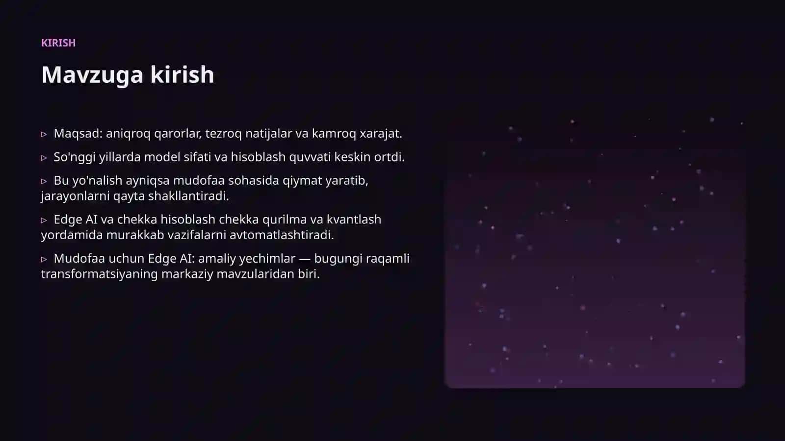 Mudofaa uchun Edge AI: amaliy yechimlar 3