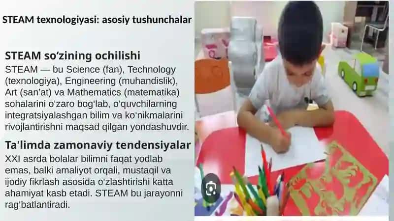 Maktabgacha yoshdagi bolalarni STEAM texnologiyasiasosida nutqini rivojlantirish 3