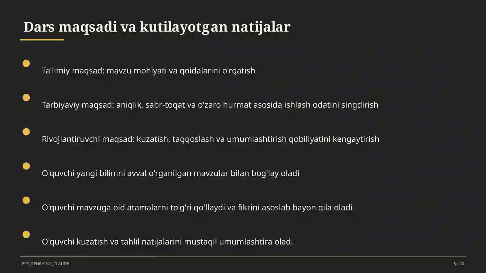 Ekologik toza texnologiyalar va qayta ishlash (11-sinf) 3