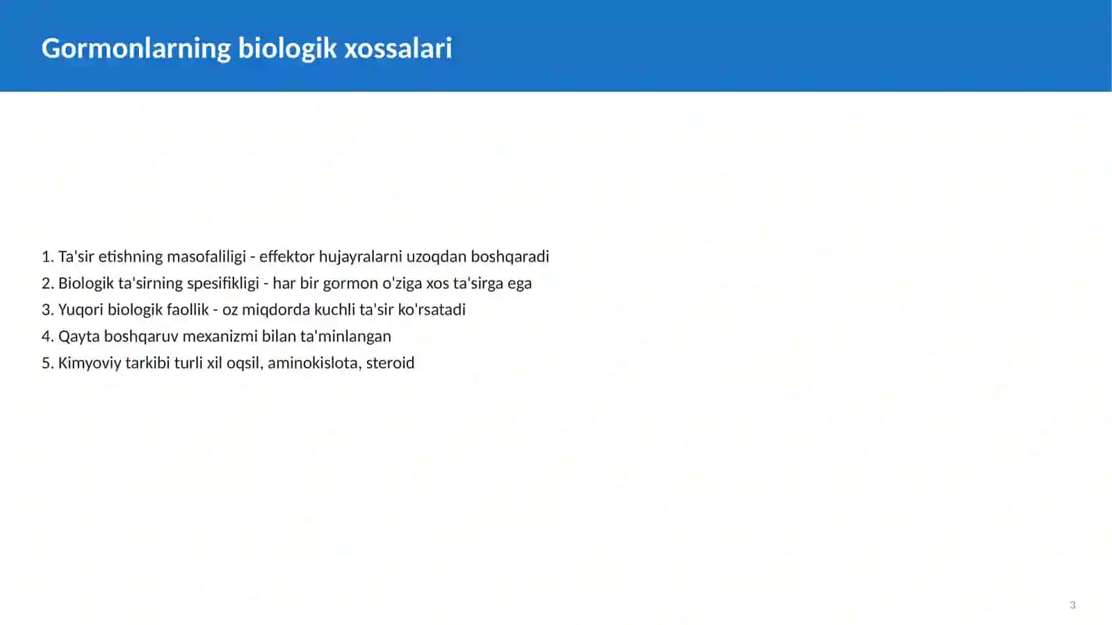 Fiziologik Faol Moddalar Biokimyosi 3