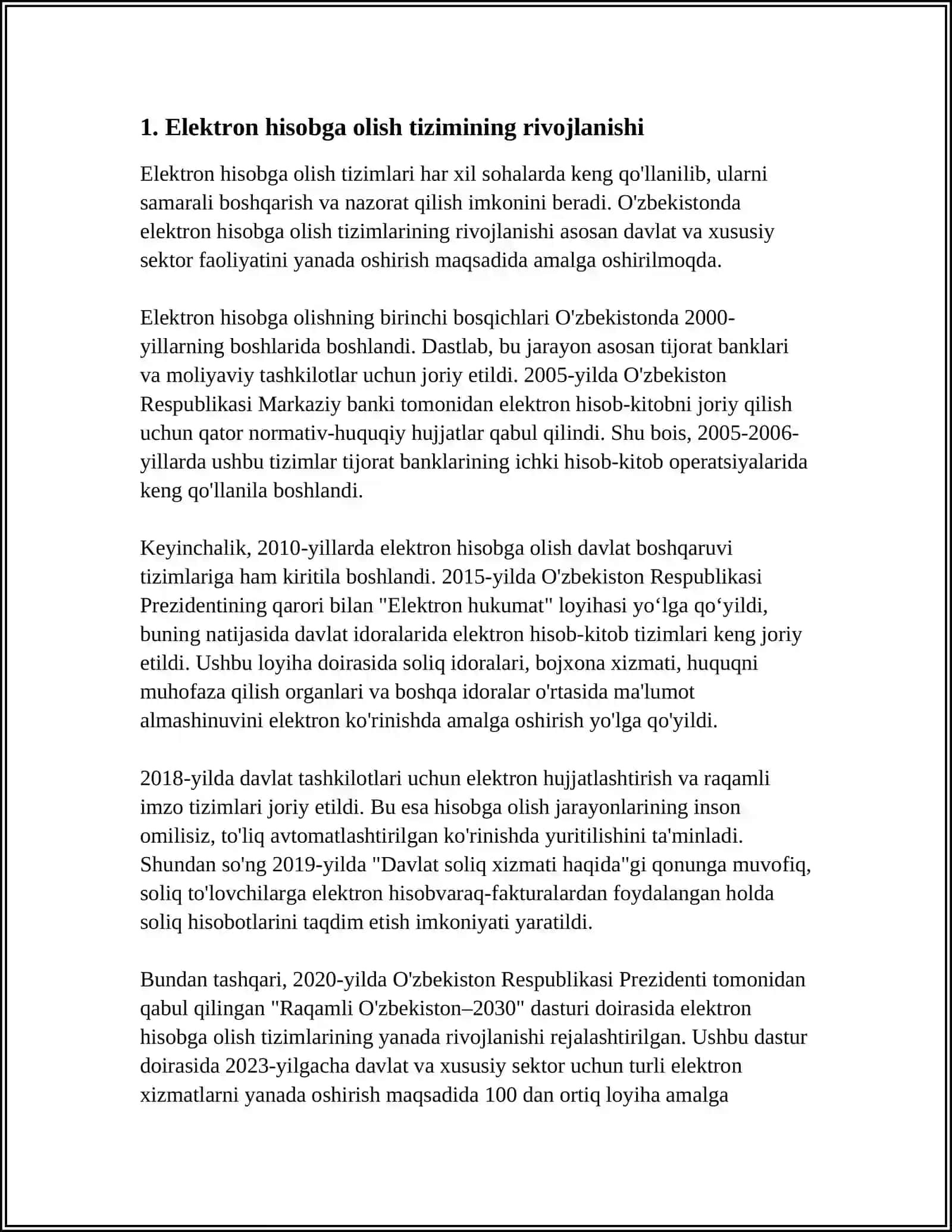 JISMONIY SHAXSLARNING MEHNAT STAJINI ELEKTRON HISOBGA OLISHNI YANADA TAKOMILLASHTIRISH CHORA-TADBIRLARI 3