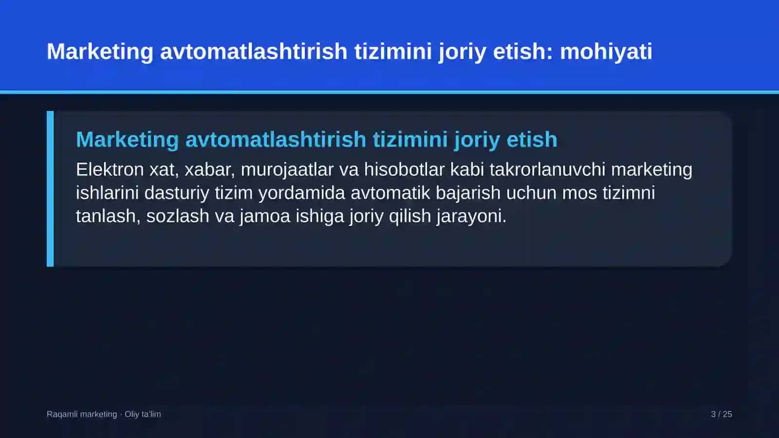 xostellarda marketing avtomatlashtirish tizimlarini joriy etish 3557 3