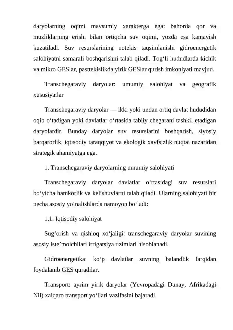 Transchegaraviy daryolar 3