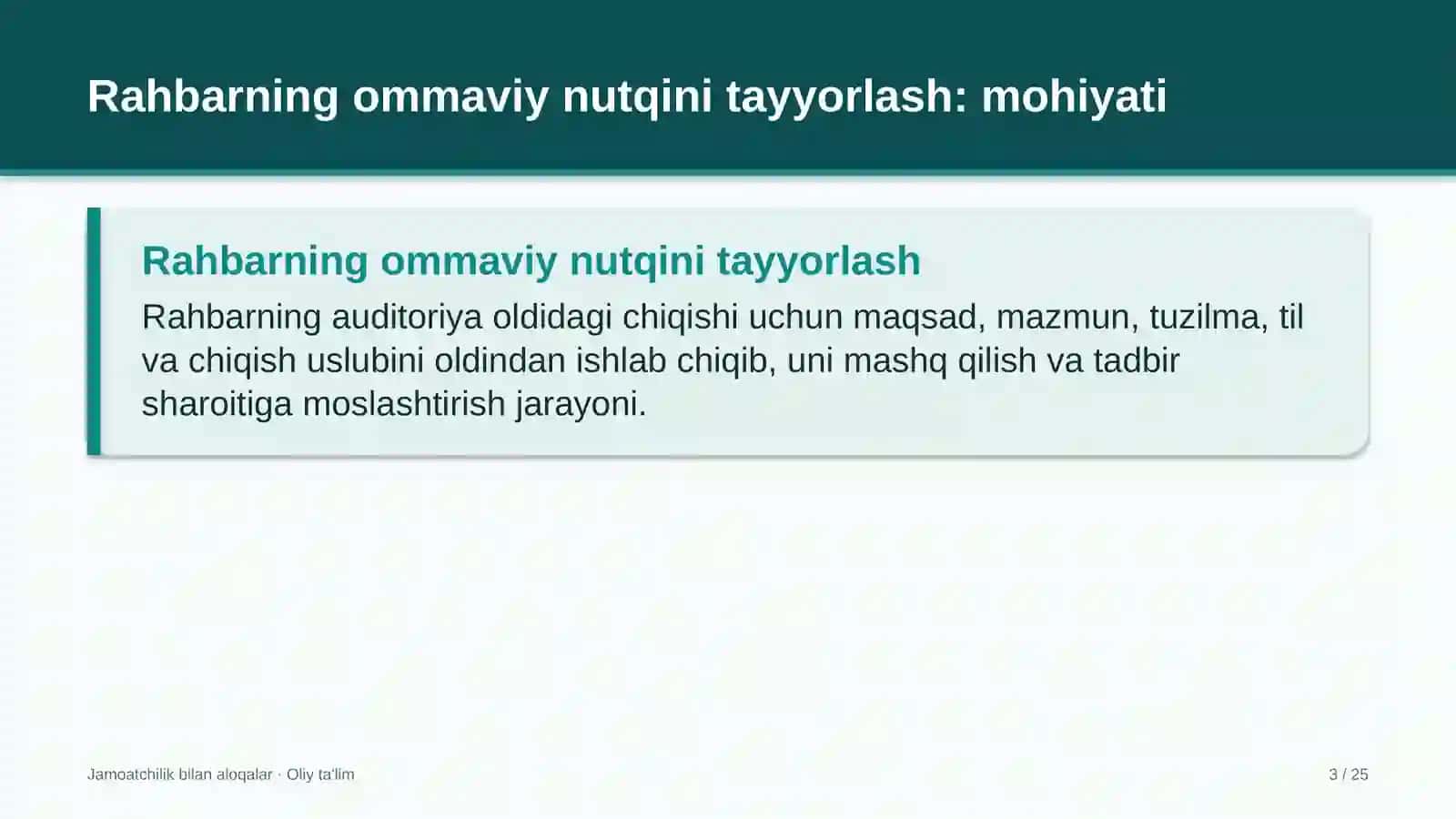 tuyachilikda rahbarning ommaviy nutqini tayyorlash 4838 3