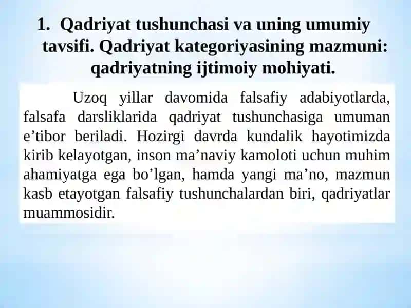 Qadriyatlarfalsafasi 3