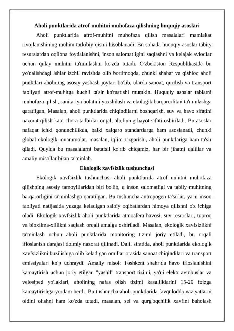 Atrof-muhitni huquqiy muhofaza qilish 3