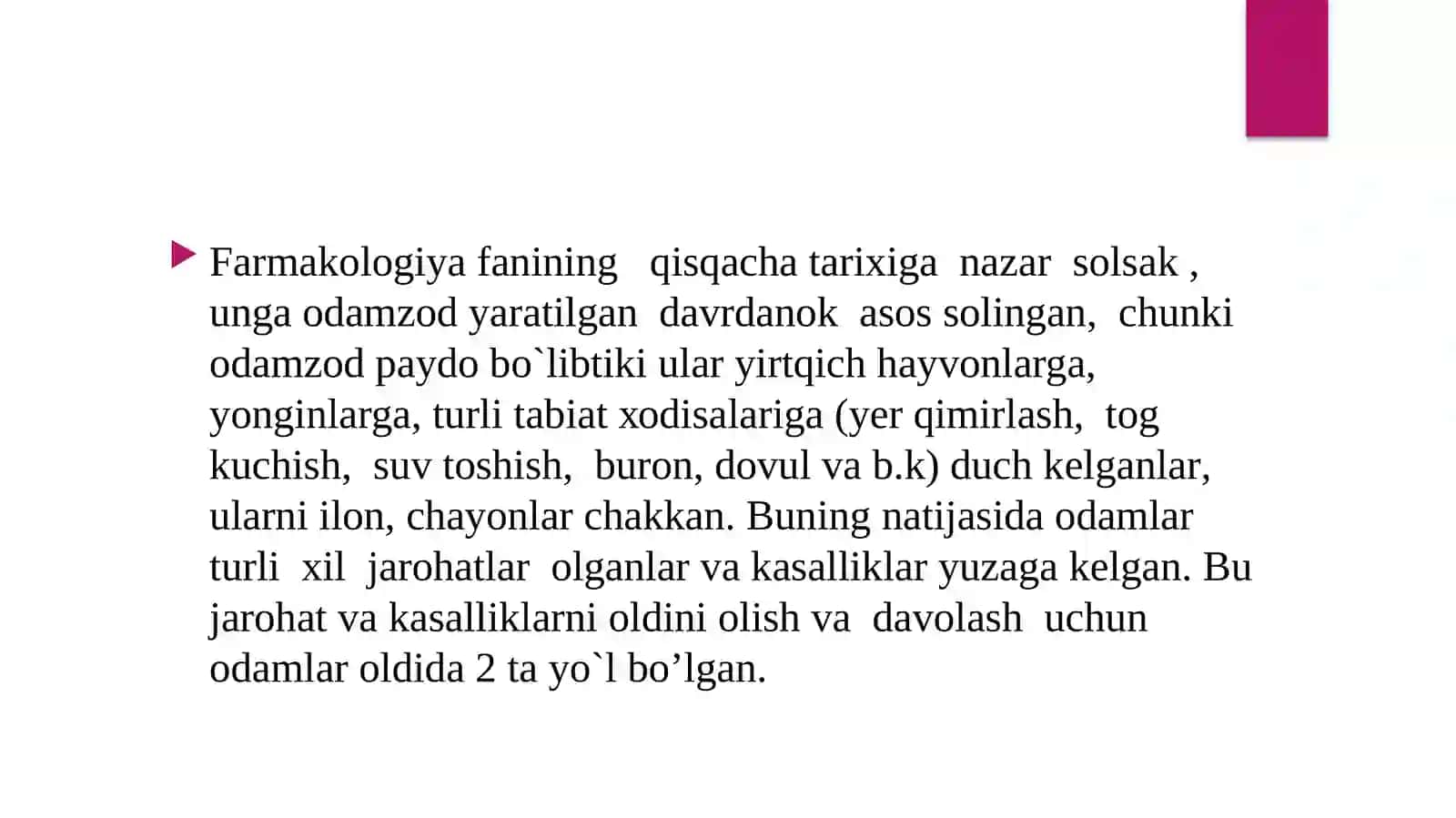 Umumiy farmakologiya 3