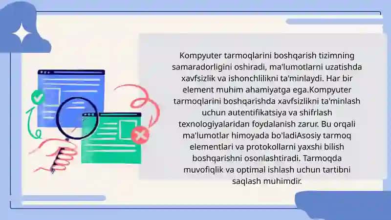 Kampyuter Tarmoqlarini boshqarish 3