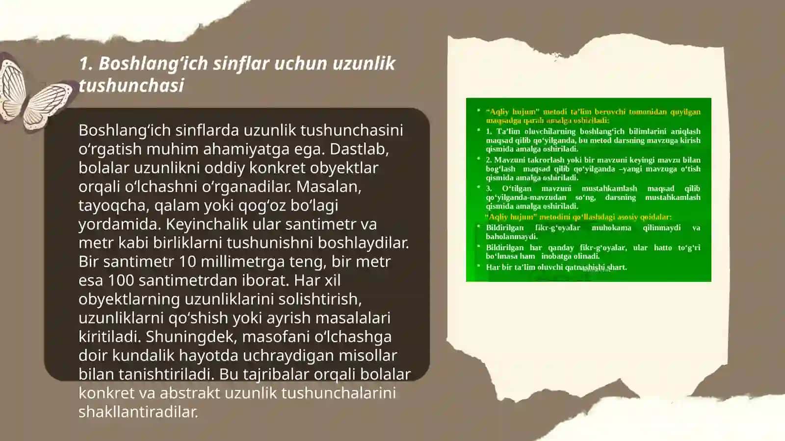 Boshlangʻich sinflarda asosiy miqdorlar va ularni oʻlchov birliklarini oʻrgatish metodikasi 3