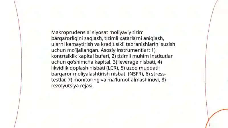 Jahon moliyaviy iqtisodiy inqirozidan keyingi davrda moliyaviy xavfsizlikni ta'minlash masalalari 3