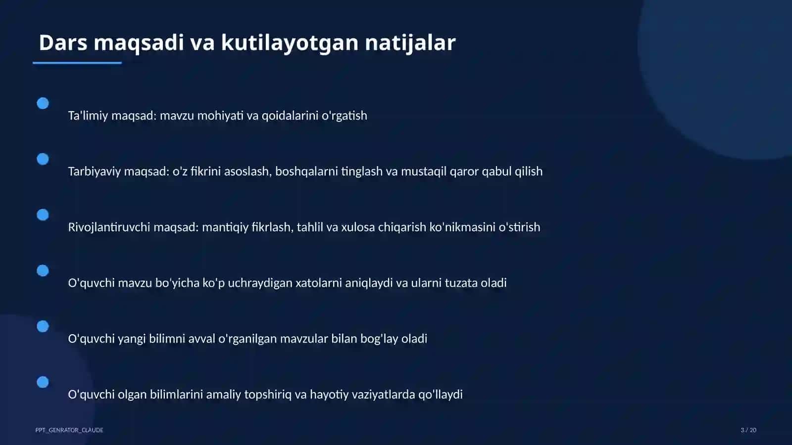 O'zbekiston va jahon tarixi (5–11) — o'qituvchilar uchun 3