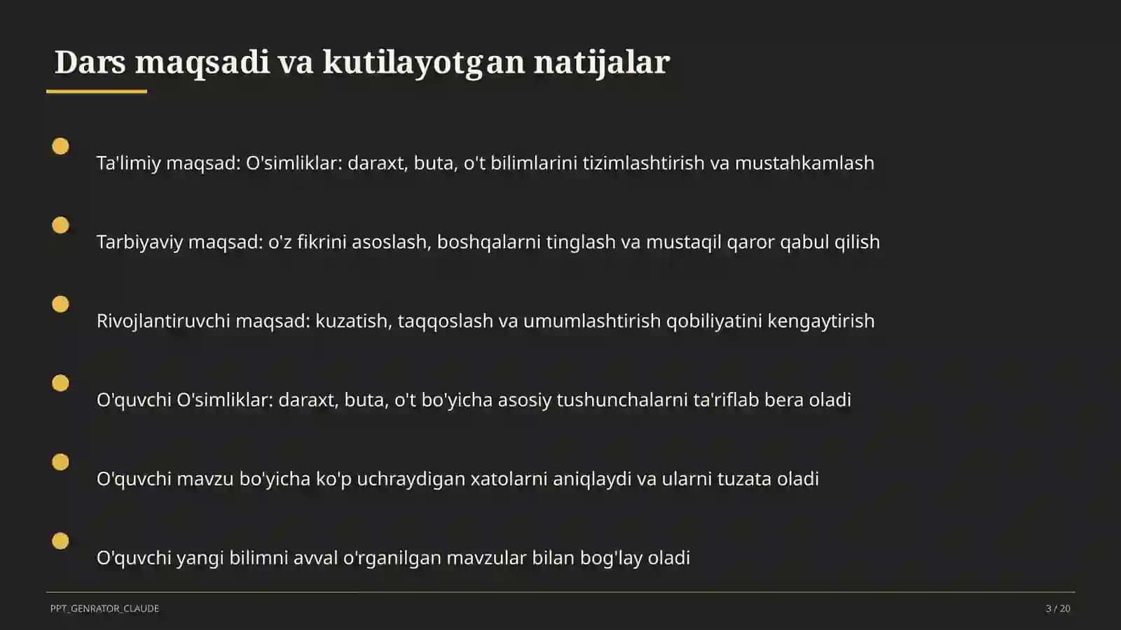 Tabiatshunoslik (1–4) 3