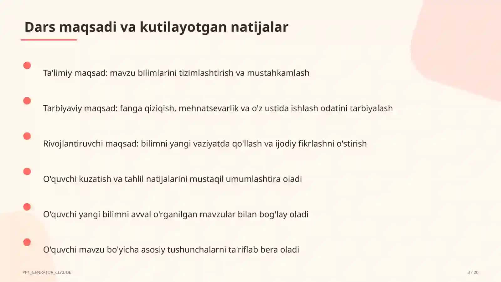 Sun'iy intellekt yordamchisi bilan dars ishlanmasi tuzish (2026) 3
